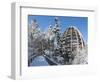 Look Out of Canopy Walkway of Visitor Center of National Park Bavarian Forest , Deep of Winter-Martin Zwick-Framed Photographic Print