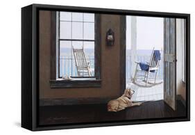 Look over the Sea-Zhen-Huan Lu-Framed Stretched Canvas