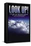 Look Up-null-Framed Stretched Canvas