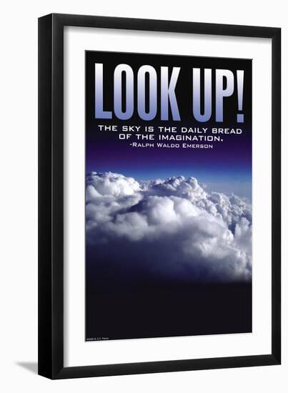 Look Up-null-Framed Art Print