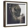 Looking a Gift Horse in the Mouth-Theo Westenberger-Framed Photographic Print