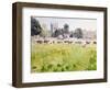 Looking across Christ Church Meadows, 1989-Lucy Willis-Framed Giclee Print