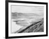 Looking Across Desert Toward Mountains "Death Valley National Monument" California. 1933-1942-Ansel Adams-Framed Art Print