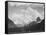 Looking Across Forest To Mountains And Clouds "In Glacier National Park" Montana. 1933-1942-Ansel Adams-Framed Stretched Canvas