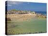 Looking across Harbour at St. Ives Towards Island or St. Ives Head, North Cornwall, England-Neale Clark-Stretched Canvas