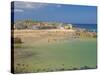 Looking across Harbour at St. Ives Towards Island or St. Ives Head, North Cornwall, England-Neale Clark-Stretched Canvas