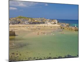 Looking across Harbour at St. Ives Towards Island or St. Ives Head, North Cornwall, England-Neale Clark-Mounted Photographic Print
