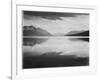 Looking Across Lake Toward Mts "Evening McDonald Lake Glacier National Park" Montana 1933-1942-Ansel Adams-Framed Art Print