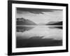 Looking Across Lake Toward Mts "Evening McDonald Lake Glacier National Park" Montana 1933-1942-Ansel Adams-Framed Art Print