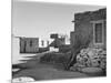 Looking Across Street Toward Houses "Acoma Pueblo. [NHL New Mexico]" 1933-1942-Ansel Adams-Mounted Art Print