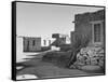 Looking Across Street Toward Houses "Acoma Pueblo. [NHL New Mexico]" 1933-1942-Ansel Adams-Framed Stretched Canvas