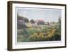 Looking Across the Field-Neville Clarke-Framed Collectable Print