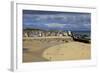 Looking across the Harbour at St. Ives at Low Tide Towards St. Ives Head, Cornwall, England-Simon Montgomery-Framed Photographic Print