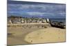 Looking across the Harbour at St. Ives at Low Tide Towards St. Ives Head, Cornwall, England-Simon Montgomery-Mounted Photographic Print
