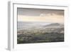 Looking across the Marshwood Vale from Pilsdon Pen, Dorset, England, United Kingdom, Europe-Julian Elliott-Framed Photographic Print