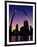 Looking Across the Mississippi River to St Louis, USA-Chuck Haney-Framed Premium Photographic Print