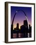 Looking Across the Mississippi River to St Louis, USA-Chuck Haney-Framed Photographic Print