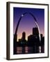 Looking Across the Mississippi River to St Louis, USA-Chuck Haney-Framed Photographic Print