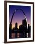 Looking Across the Mississippi River to St Louis, USA-Chuck Haney-Framed Photographic Print