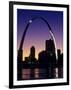 Looking Across the Mississippi River to St Louis, USA-Chuck Haney-Framed Photographic Print