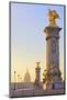Looking across the Pont Alexandre Iii to the Dome Church, Paris, France.-Neil Farrin-Mounted Photographic Print