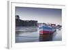 Looking across the River Maine Towards the Chateau of Angers, Maine-Et-Loire, France, Europe-Julian Elliott-Framed Photographic Print