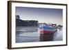 Looking across the River Maine Towards the Chateau of Angers, Maine-Et-Loire, France, Europe-Julian Elliott-Framed Photographic Print