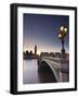 Looking across the River Thames Towards the Houses of Parliament and Westminster Bridge, London, En-Julian Elliott-Framed Photographic Print