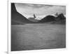 Looking Across Toward Snow-Capped Mts Lake In Fgnd "St. Mary's Lake Glacier NP" Montana. 1933-1942-Ansel Adams-Framed Art Print