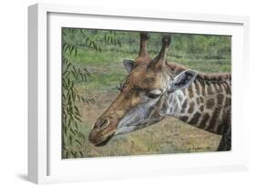 Looking Around-Luis Aguirre-Framed Giclee Print