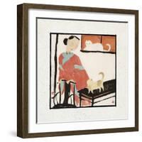 Looking at Each Other-Hu Yongkai-Framed Giclee Print