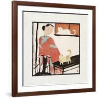 Looking at Each Other-Hu Yongkai-Framed Giclee Print