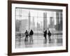 Looking at Ground Zero, Lower Manhattan, NYC-Walter Bibikow-Framed Photographic Print