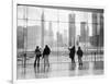 Looking at Ground Zero, Lower Manhattan, NYC-Walter Bibikow-Framed Photographic Print