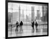 Looking at Ground Zero, Lower Manhattan, NYC-Walter Bibikow-Framed Photographic Print