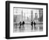 Looking at Ground Zero, Lower Manhattan, NYC-Walter Bibikow-Framed Photographic Print