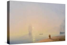 Looking at the Black Sea-Ivan Konstantinovich Aivazovsky-Stretched Canvas