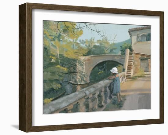 Looking at the River, 1994-Gillian Furlong-Framed Giclee Print