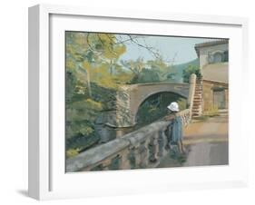 Looking at the River, 1994-Gillian Furlong-Framed Giclee Print