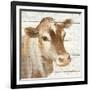 Looking at You I Shiplap-Albena Hristova-Framed Art Print