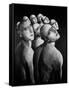 Looking Back, 1984-Evelyn Williams-Framed Stretched Canvas