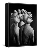 Looking Back, 1984-Evelyn Williams-Framed Stretched Canvas