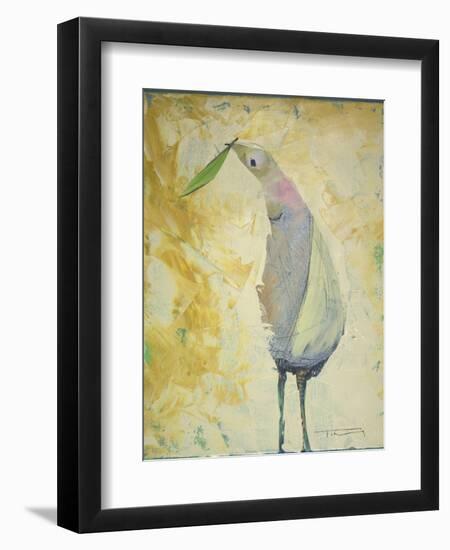 Looking Back Peace Bird-Tim Nyberg-Framed Giclee Print