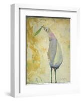 Looking Back Peace Bird-Tim Nyberg-Framed Giclee Print