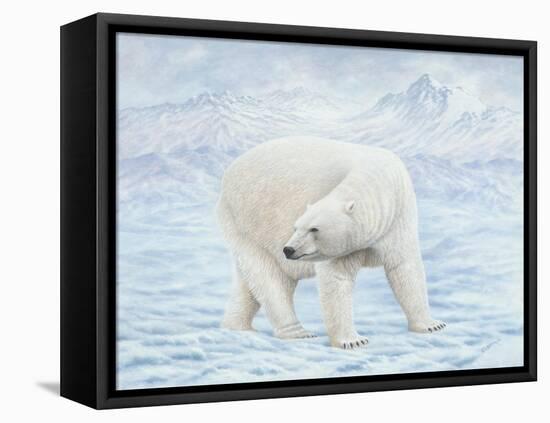 Looking Back-Robert Wavra-Framed Stretched Canvas