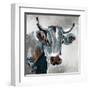 Looking Cow-Milli Villa-Framed Art Print