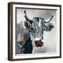 Looking Cow-Milli Villa-Framed Art Print