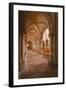 Looking Down an Aisle in the Church of Notre Dame, Saint Pere, Yonne, Burgundy, France, Europe-Julian Elliott-Framed Photographic Print