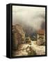 Looking Down Ancient Remains of Machu Picchu, Peru-Pete Oxford-Framed Stretched Canvas