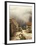 Looking Down Ancient Remains of Machu Picchu, Peru-Pete Oxford-Framed Photographic Print